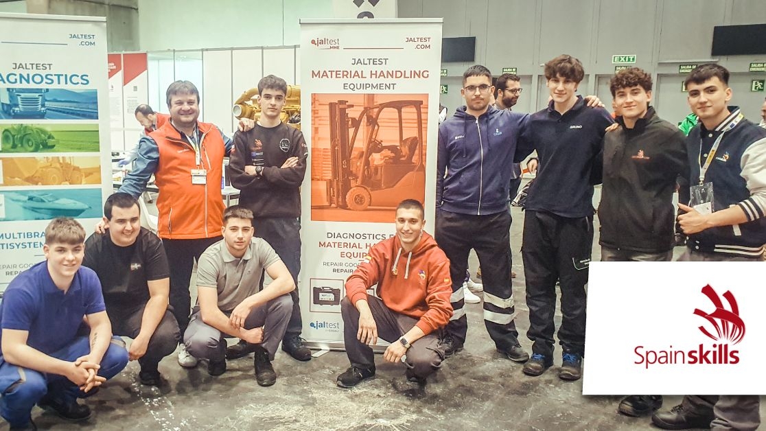 Jaltest impulsa el talento joven en la diagnosis del vehículo industrial en SpainSkills 2026