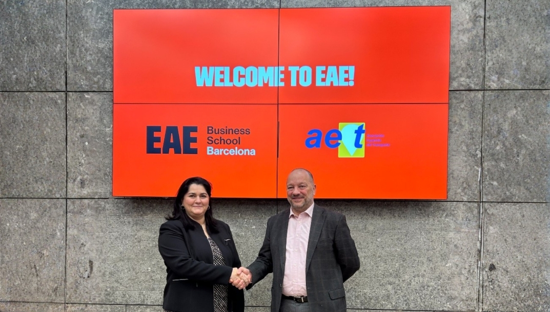 La AET y EAE Business School Barcelona se alían para impulsar la digitalización y el talento en la logística