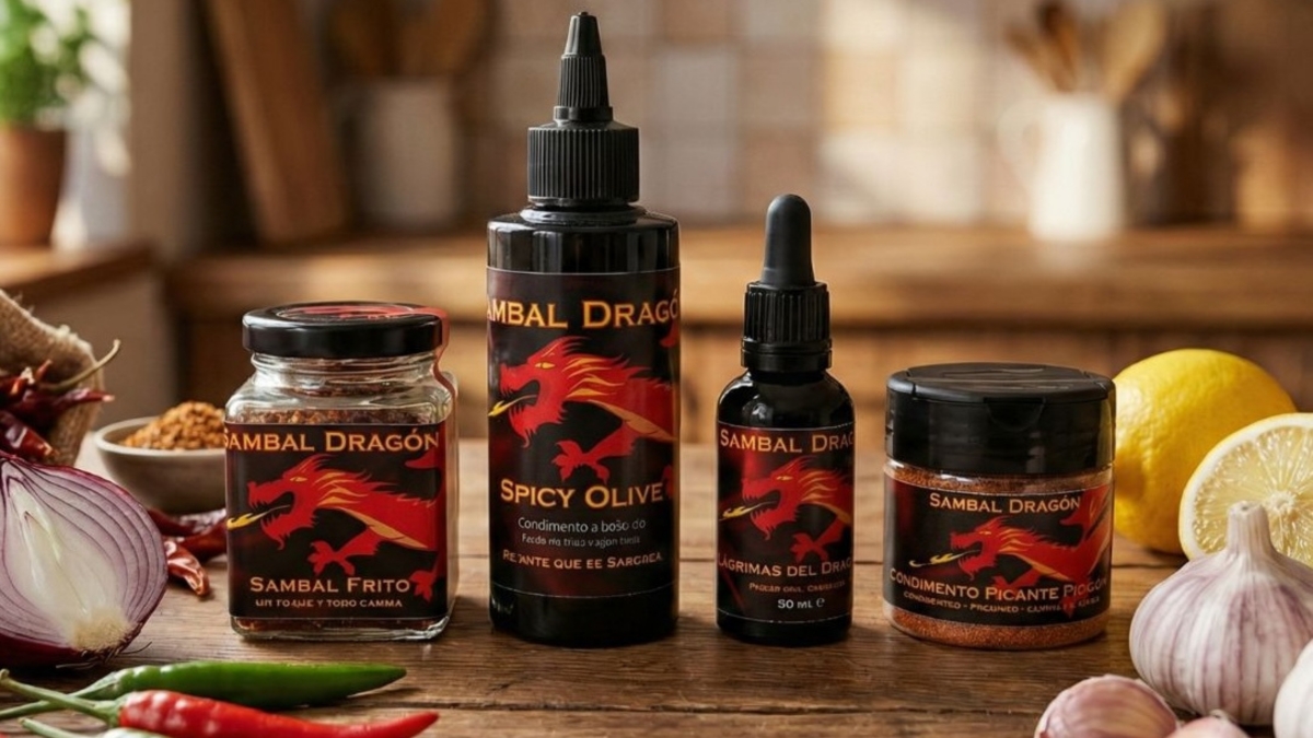 Nace Sambal Dragón, nueva marca de especias picantes 100% española