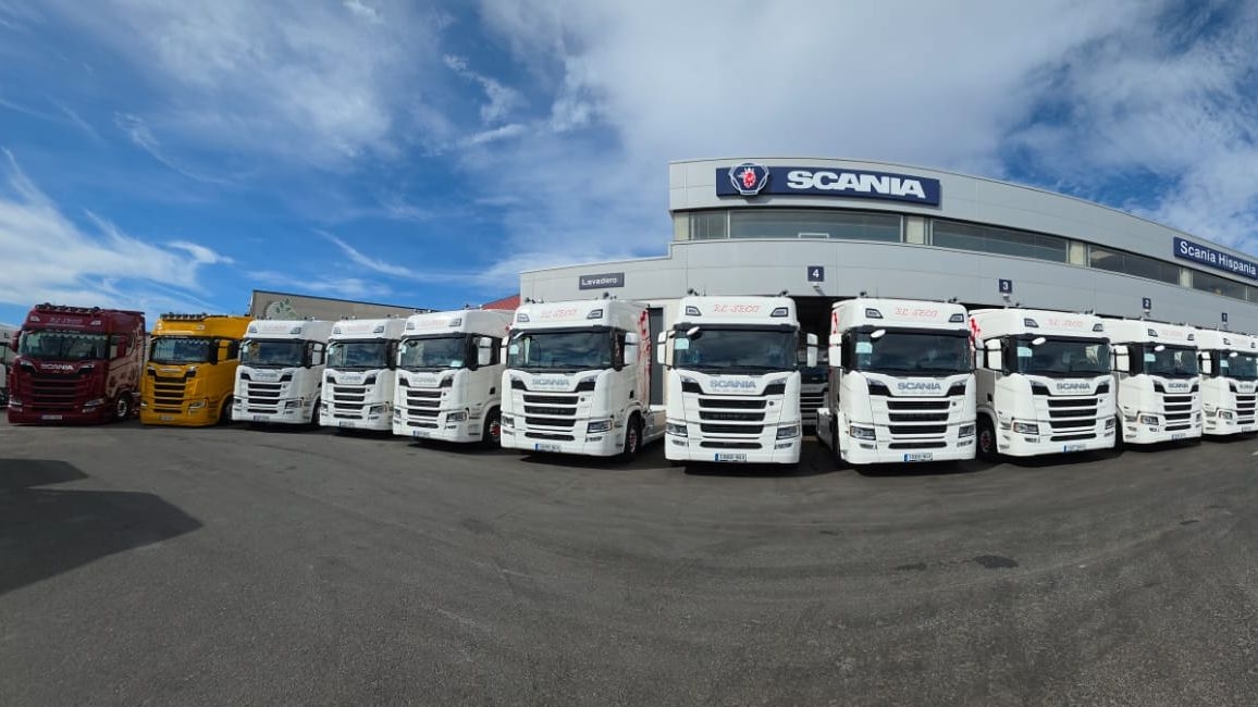 Transportes EuroPérez incorpora 20 tractoras Scania para modernizar su flota