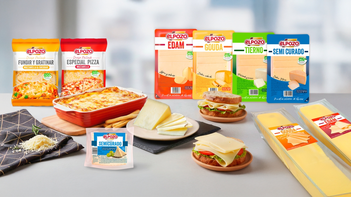 El Pozo amplía su gama de quesos con nuevas variedades para el consumo diario