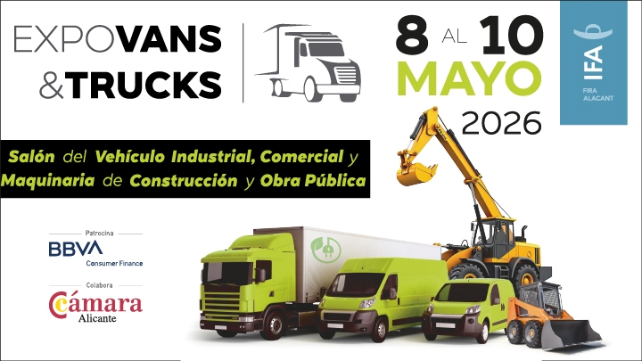 EXPOVANS & TRUCKS regresa del 8 al 10 de mayo con el 100% de las marcas del sector reunidas