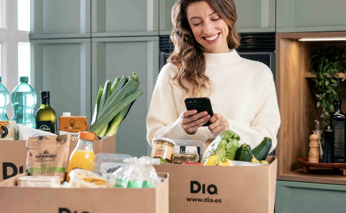 El ecommerce de Dia convence a más de 100.000 clientes en 2025, el 18% más que el pasado año