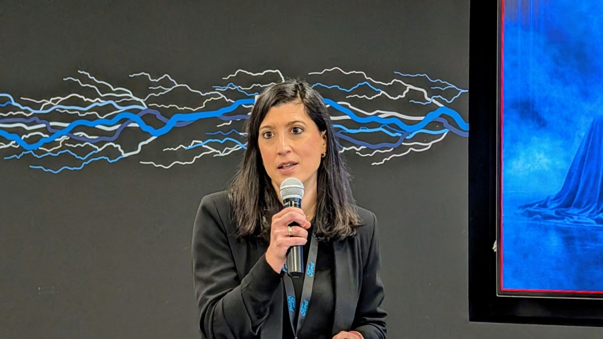 Marta Henríquez, directora de Ford Pro Iberia, explica que la Transit City 