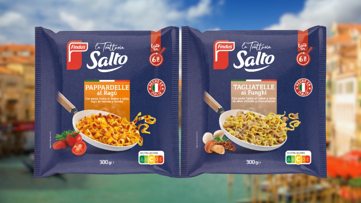 Findus refuerza su apuesta por la pasta congelada con dos nuevas recetas de inspiración italiana