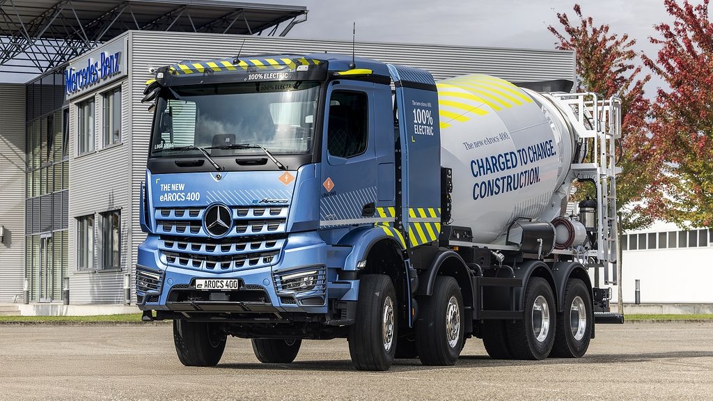 Mercedes-Benz abre pedidos del eArocs 400, su camión eléctrico para la construcción