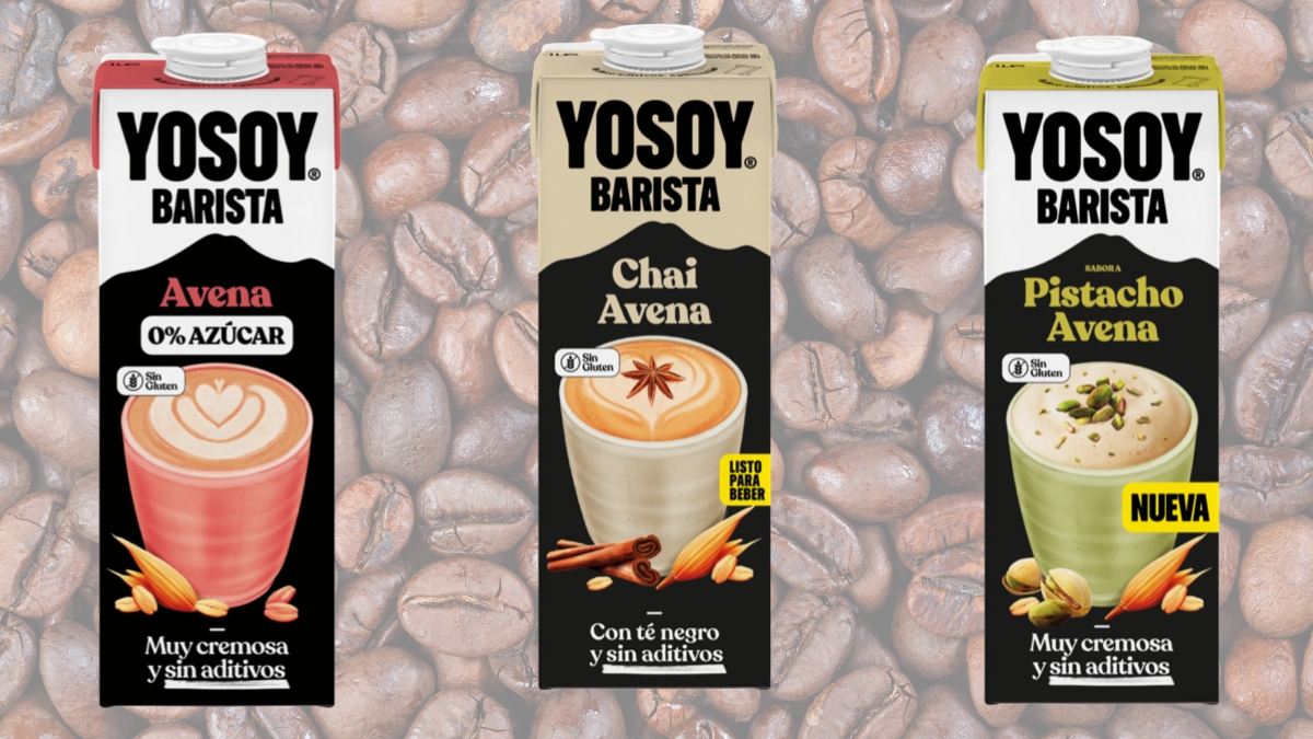 ​​​​​​​YOSOY barista tiene nuevas referencias: con avena sin azúcar, pistacho y chai listo para beber