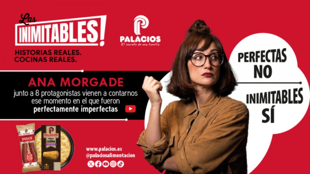 Palacios presenta “Las Inimitables”, una campaña digital que celebra las historias reales alrededor de chorizo y tortilla Palacios
