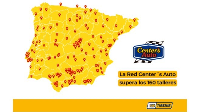 Center´s Auto rebasa los 160 talleres en la Península Ibérica tras abrir seis en tres meses