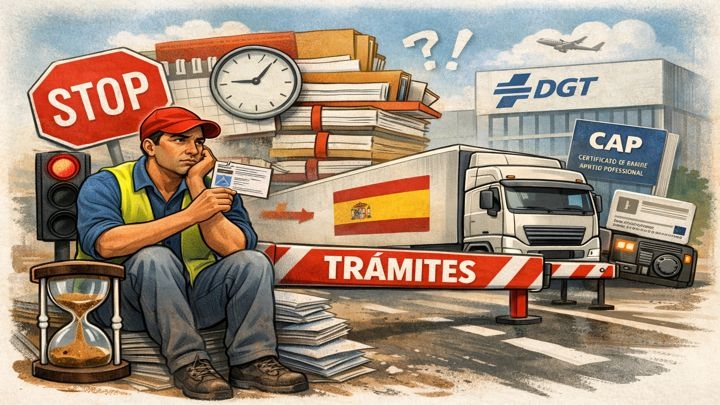 Cuando la burocracia va más despacio que el transporte