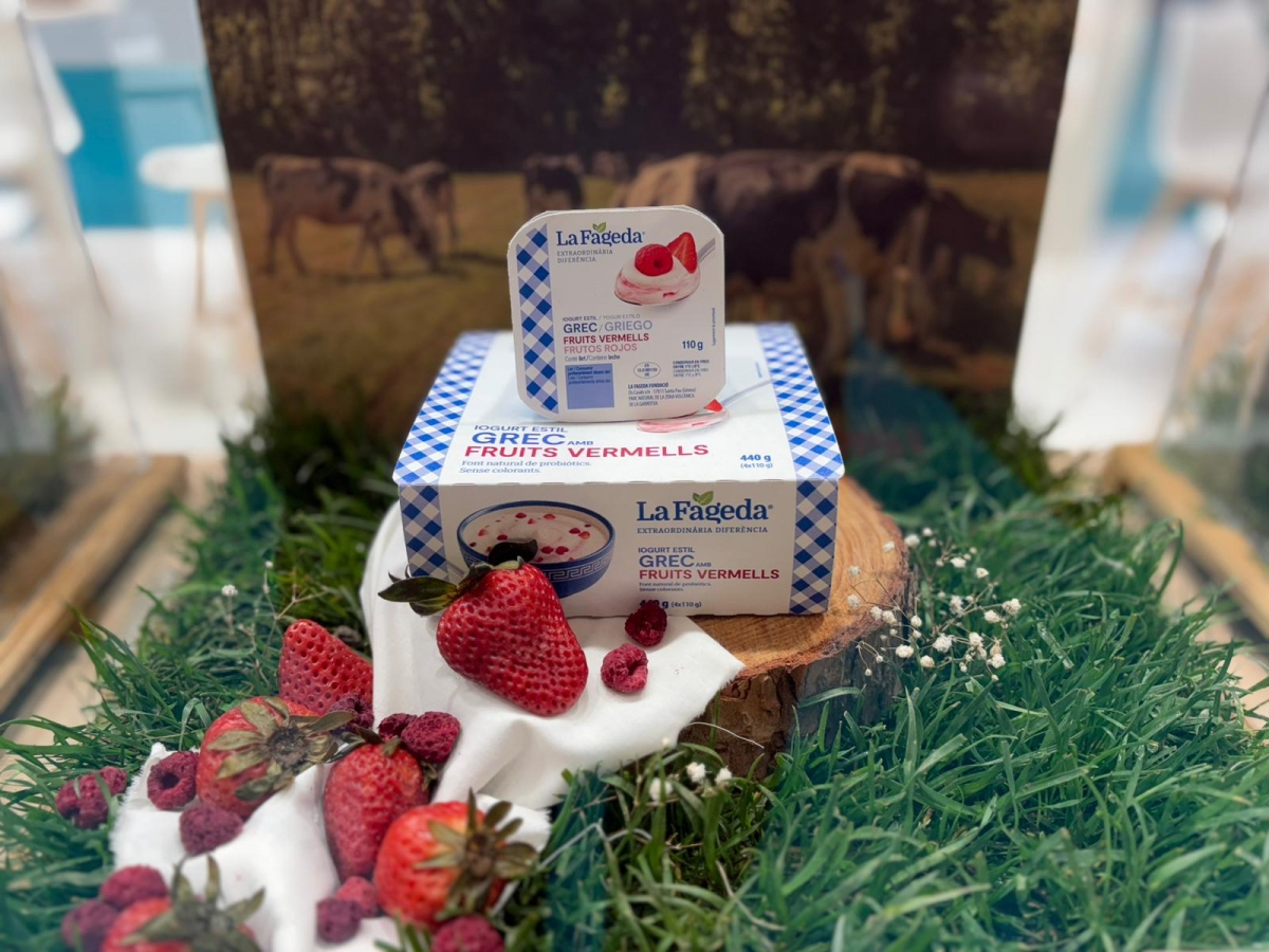 La Fageda se estrena en el segmento de yogures con trozos