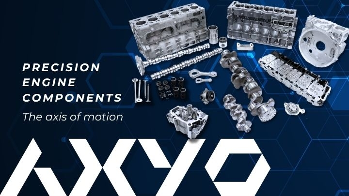 Axyo, especializada en componentes de motor de alta precisión