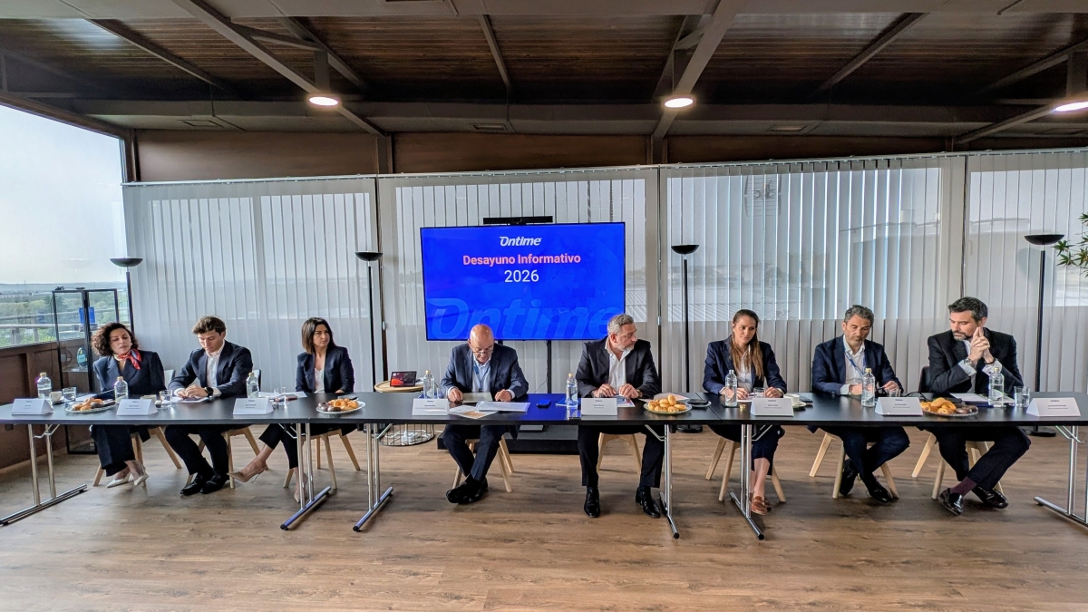 En la rueda de prensa celebrada en la sede central de Ontime en Madrid ha participado buena parte del equipo directivo de la empresa.