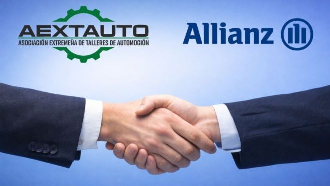 Los talleres extremeños se reúnen con Allianz y avanzan en futuros acuerdos sobre mano de obra, recambio original y baremos de pintura