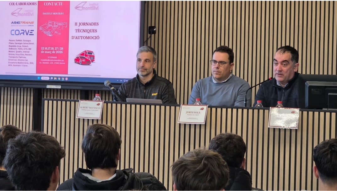 Corve (Cetraa Girona) apoya la formación para acceder a los talleres en sus II Jornadas Técnicas de Automoción