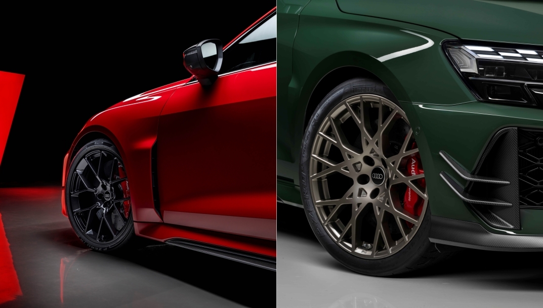 Pirelli desarrolla versiones del neumático P Zero R para los nuevos Audi RS 5 y RS 3 competition limited