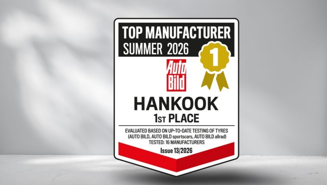 Hankook logra el primer puesto entre los mejores fabricantes de neumáticos de verano de Auto Bild