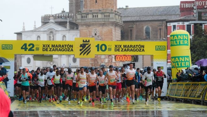 Mann-Filter patrocina un año más el maratón de Zaragoza inculcando valores como esfuerzo, constancia y trabajo en equipo