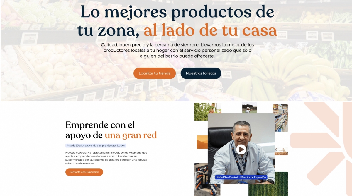 Nuevo portal web de Unide.