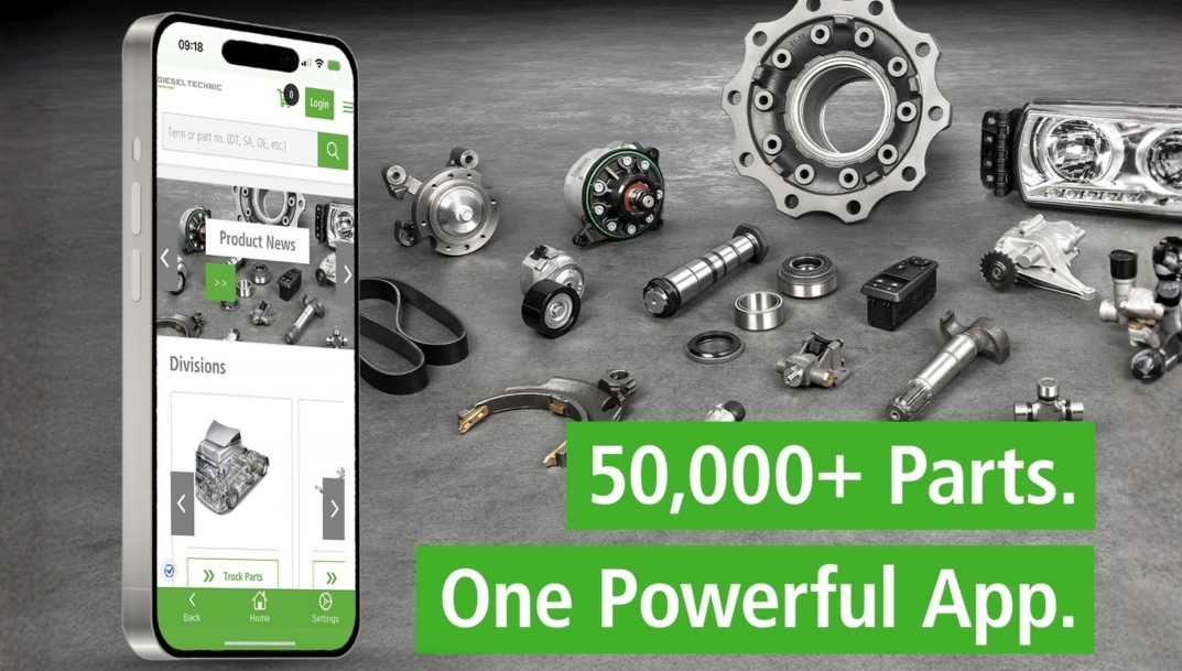 Diesel Technic presenta su nueva Partner Portal App para distribuidores y talleres