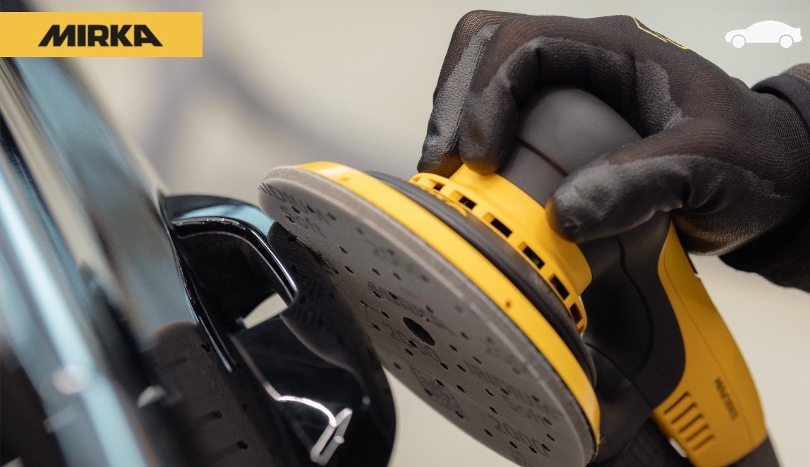 Mirka Iridium Soft: flexible, duradero y versátil para un lijado en seco eficiente