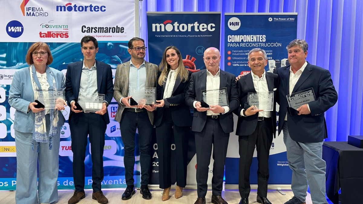 Entregados los XXIV Premios Personajes de la Posventa