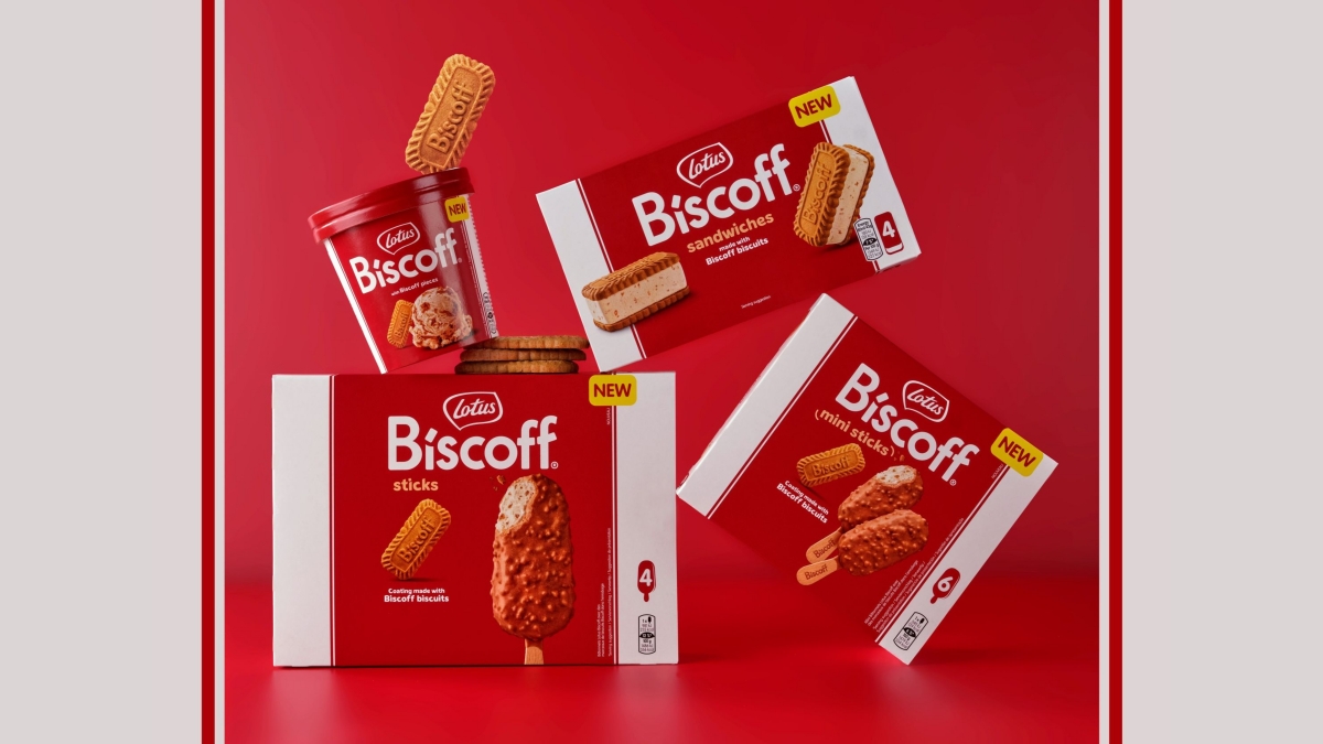 Froneri lanza helados de Lotus Biscoff en España