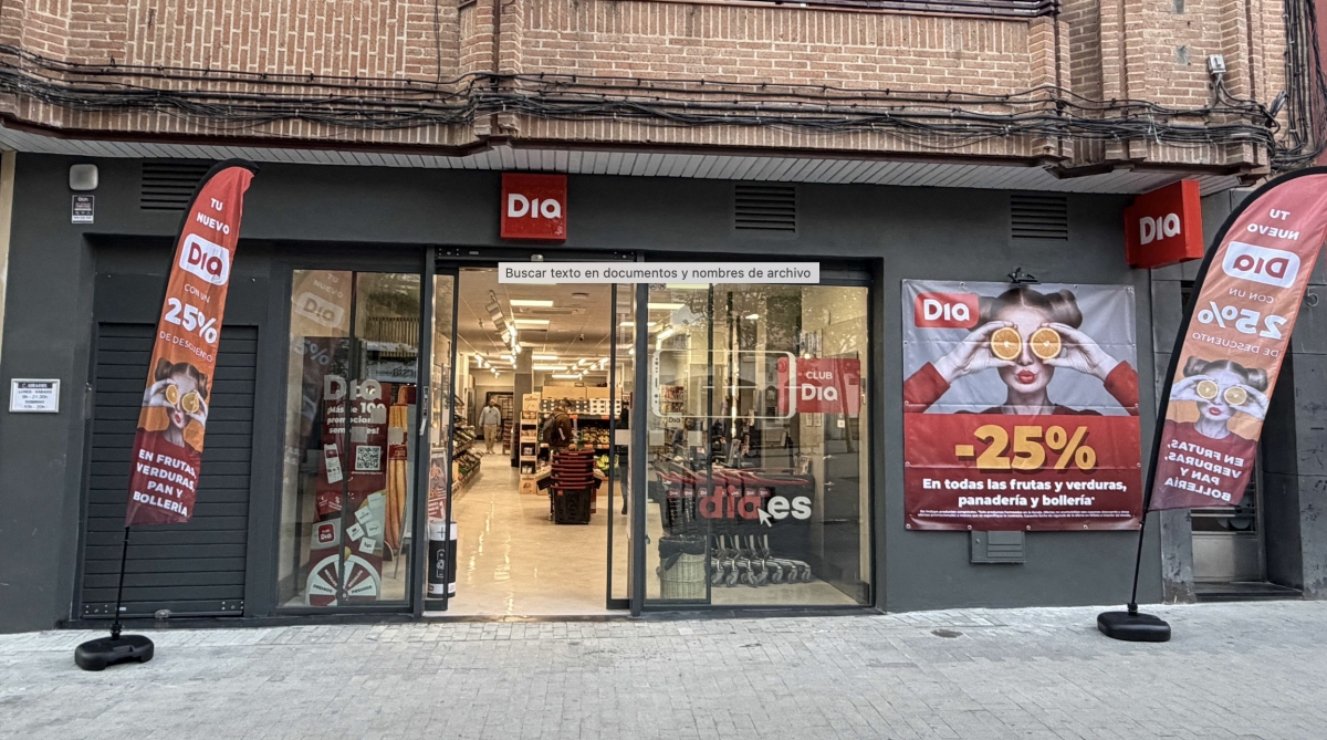 Dia abre un supermercado en Leganés (Madrid)