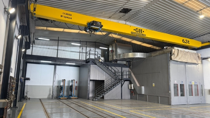 Scania inaugura un espacio especializado de chapa y pintura en Málaga