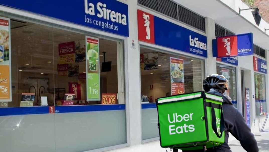 La Sirena suma más de 200 tiendas a la plataforma Uber Eats para el reparto a domicilio
