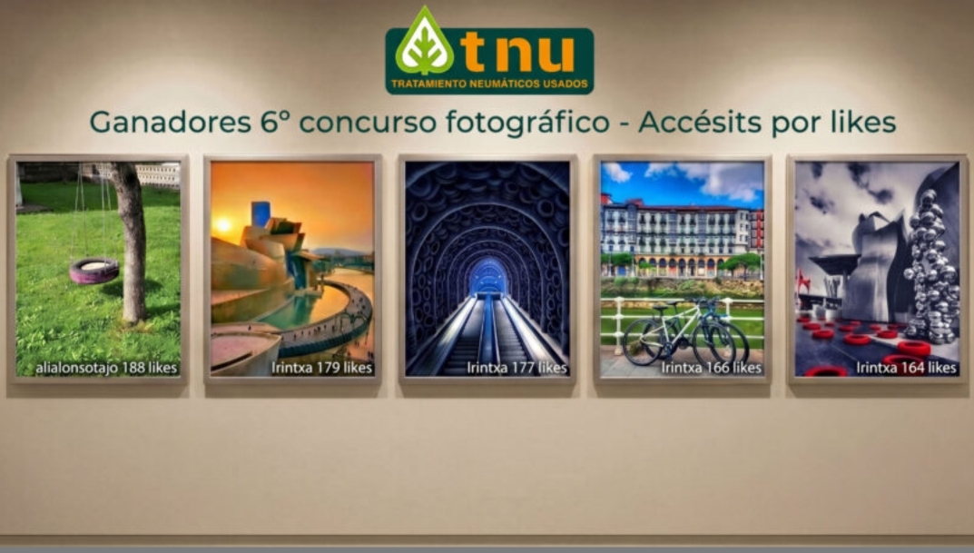 TNU anuncia los ganadores de los accésits por votación popular de la 6ª edición de 'El neumático en positivo'