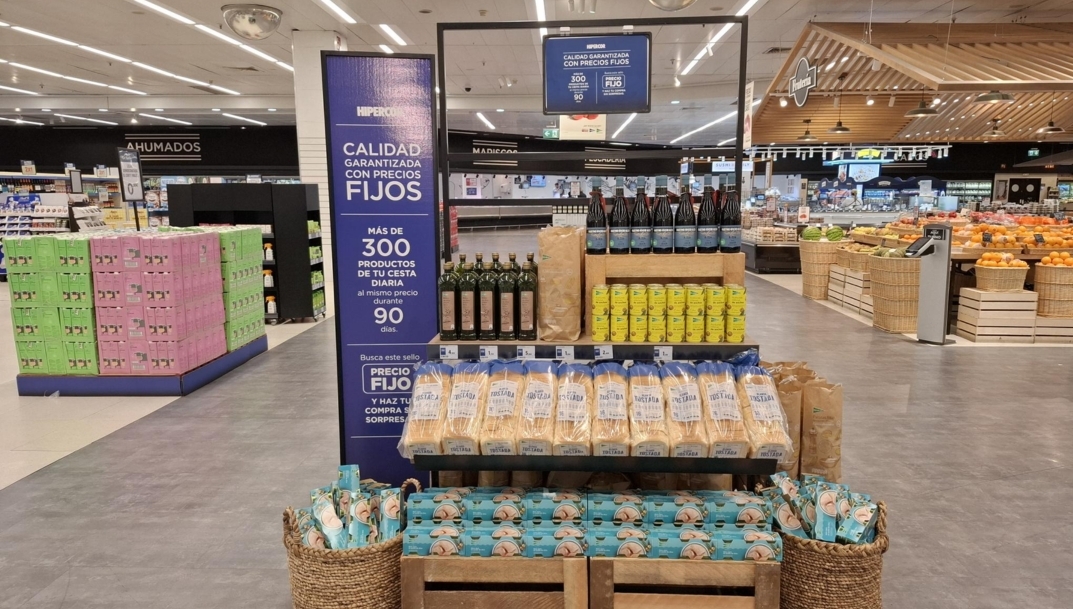 El Corte Inglés ofrece precio fijo en más de 300 productos de la cesta básica durante 90 días