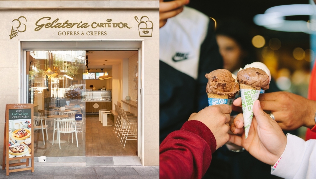 The Magnum Ice Cream Company refuerza en España su red de Gelaterías Carte D'Or y Heladerías Ben & Jerry's