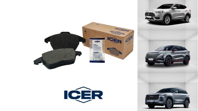 ICER nutre de pastillas de freno compatibles con las marcas chinos mediante una gama que ya dispone de 400 referencias
