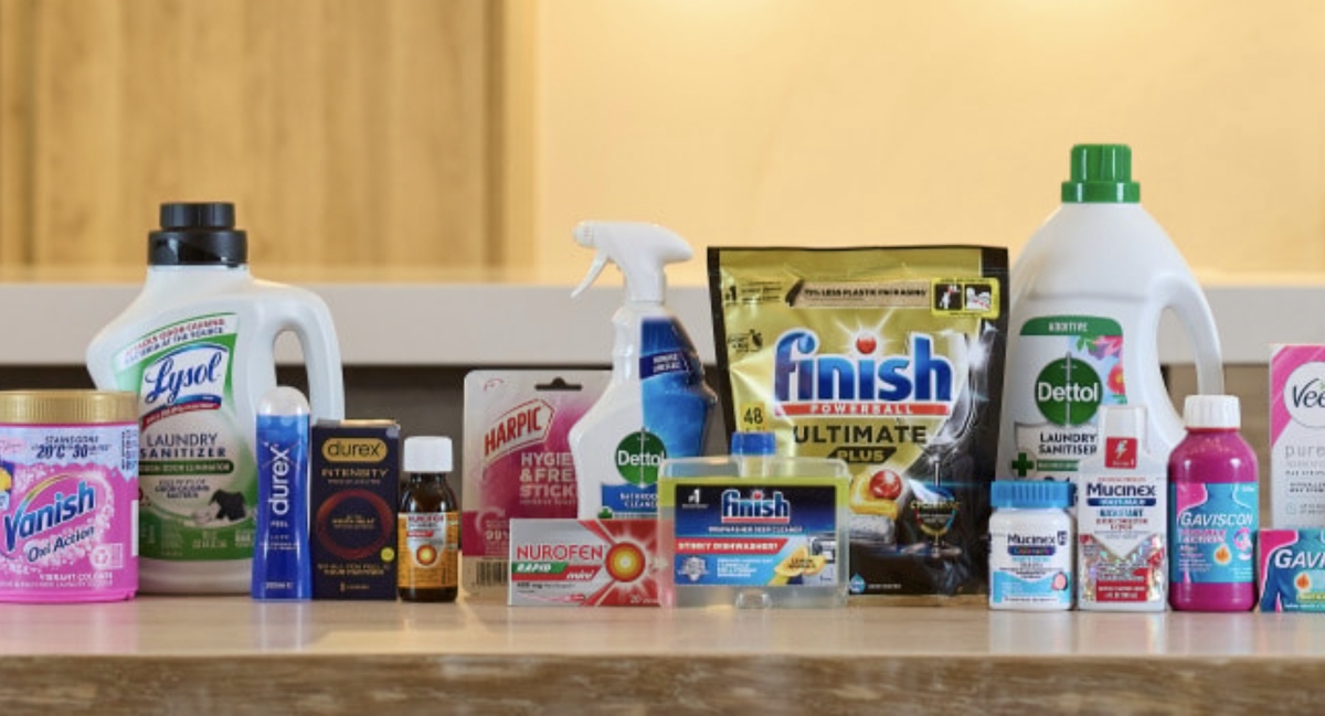 Reckitt factura 3.243 millones en el primer trimestre, el 12% menos