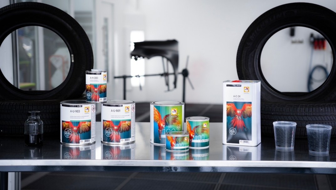 Glasurit presenta su primer aparejo para reparación de carrocerías a alta velocidad certificado por Ccycled 