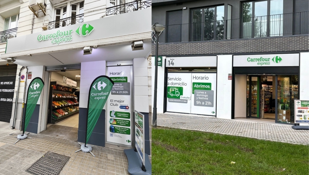 Carrefour abre dos nuevas tiendas Express en Valencia capital