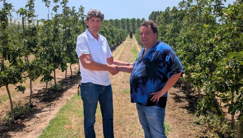 David Casadellà, nuevo presidente de la IGP Poma de Girona 