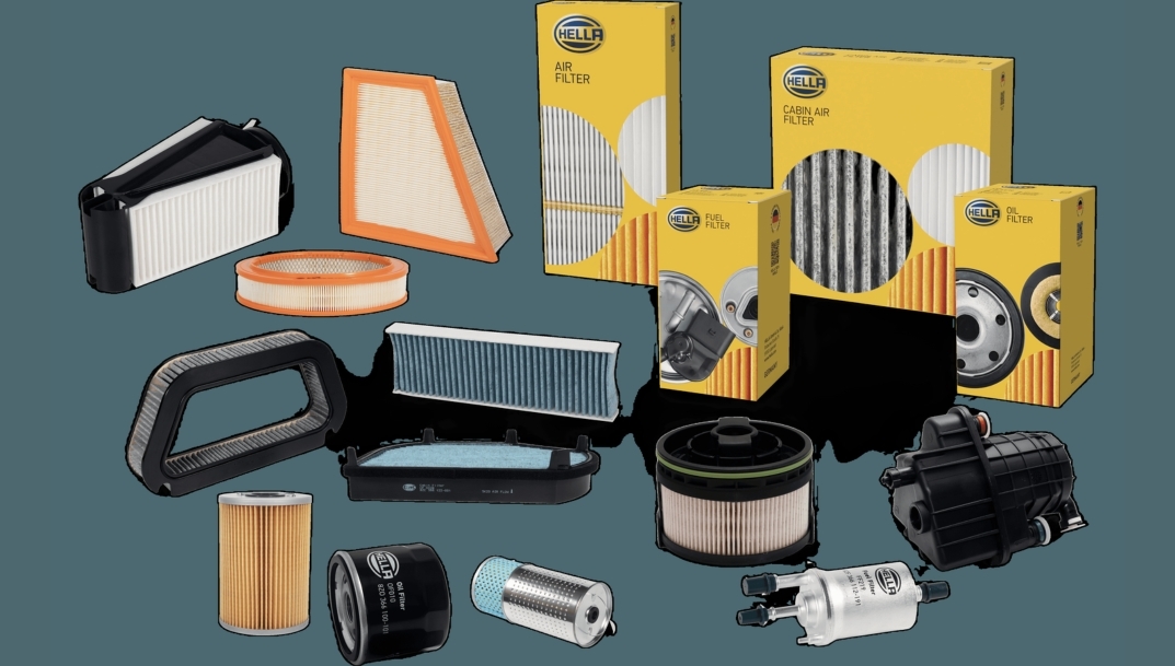 Hella Aftermarket presenta nuevas gamas de filtros de aire de motor, aceite y combustible