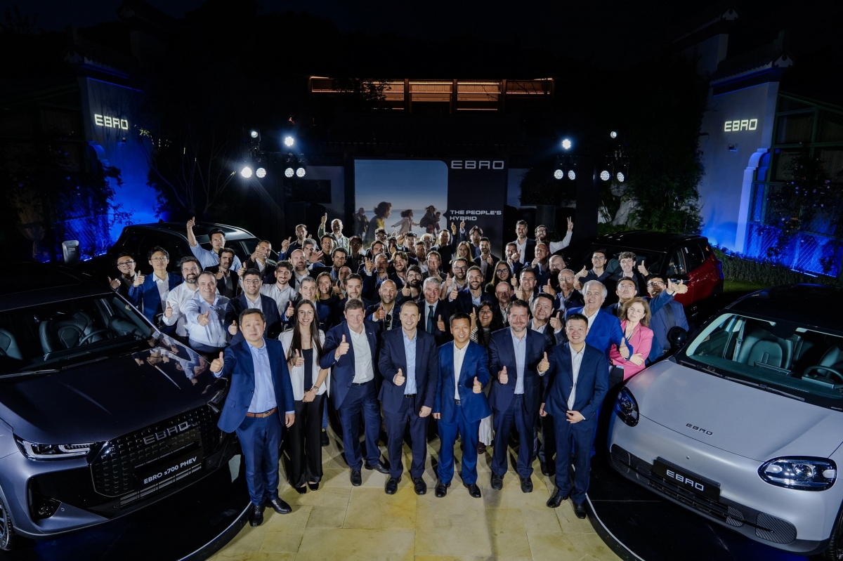Ebro posiciona su proyecto europeo durante la Convención Global de Concesionarios de Chery en China 
