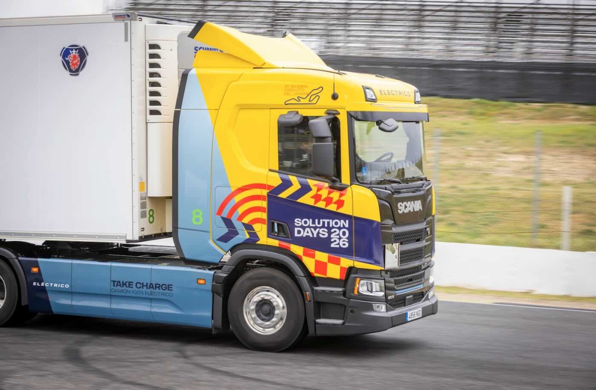 ¿Te gusta conducir? Scania podría repetir esta pregunta para promocionar sus camiones eléctricos.