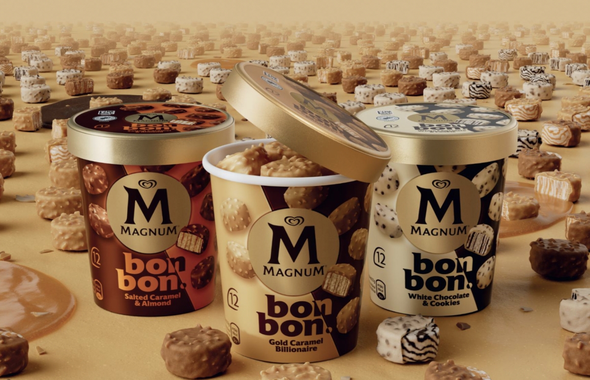 The Magnum Ice Cream Company factura 1.770 millones en el primer trimestre, el 1,1% menos