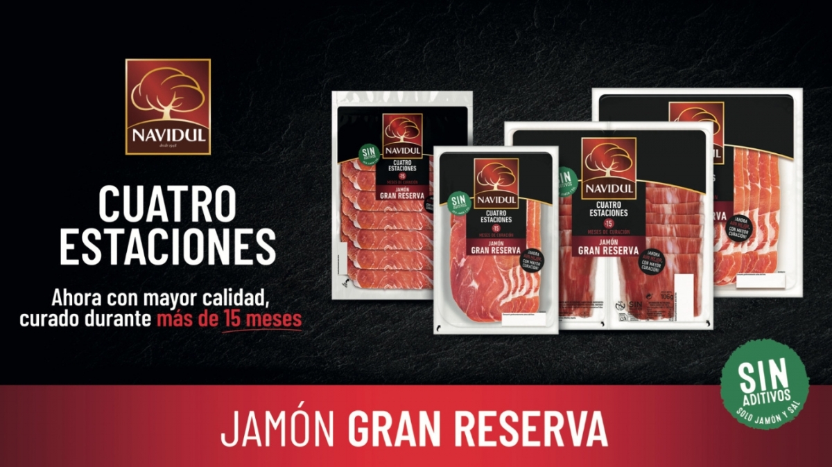 Más tiempo, más sabor: Navidul presenta 'Cuatro Estaciones Gran Reserva', ahora con más de 15 meses de curación.