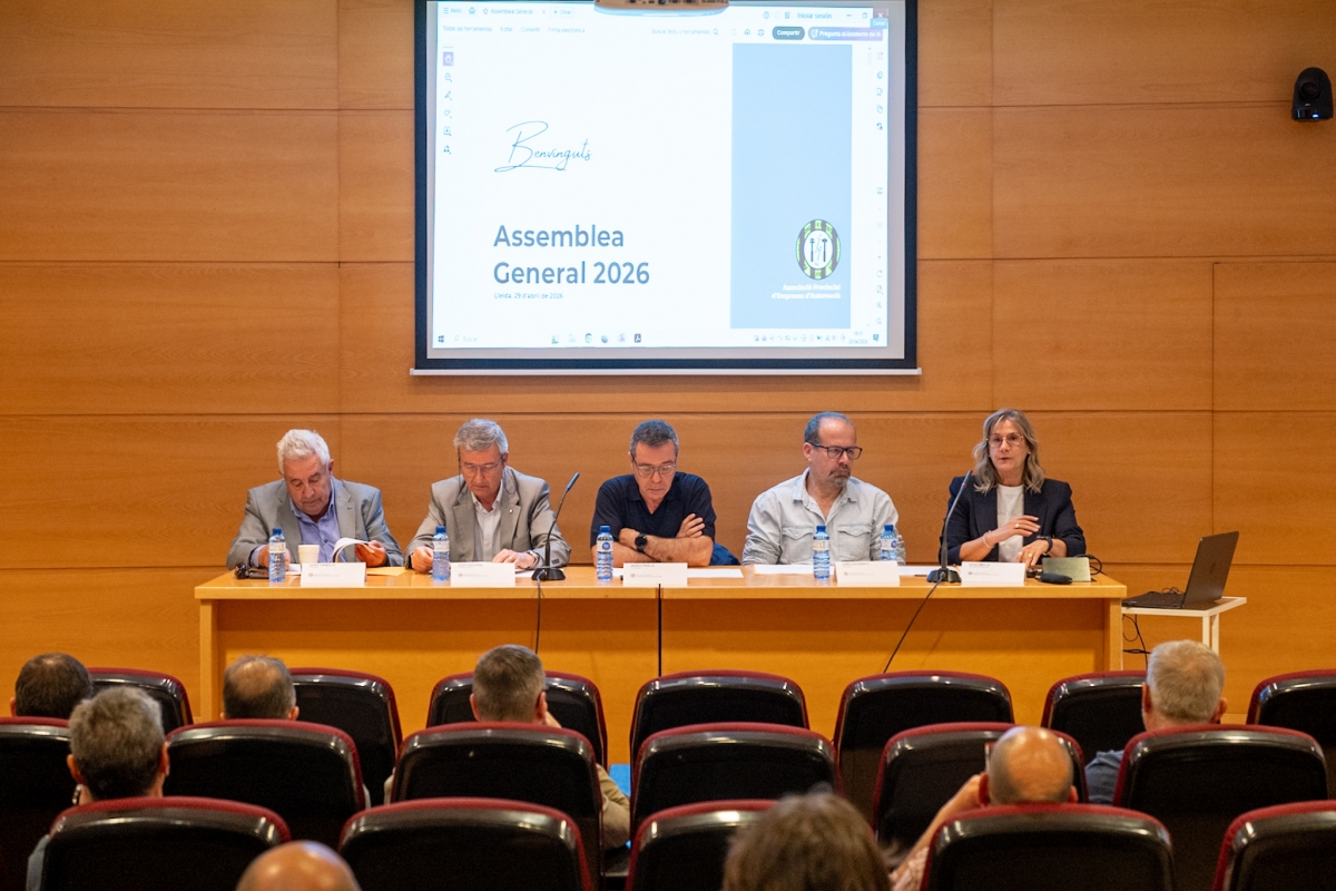 Los talleres leridanos apuestan por una mayor visibilidad de la mujer y una formación más atractiva de cara a 2026