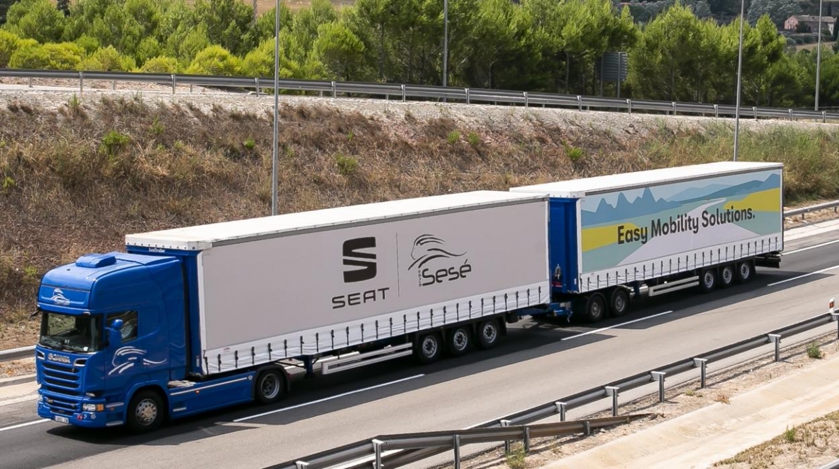 La DGT incorpora 17 tramos a la red por donde pueden circular duotrailers y megacamiones