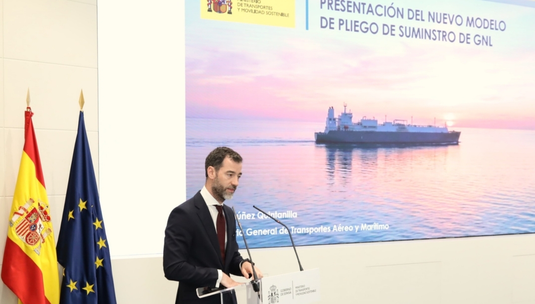 Transportes impulsa un marco común para el suministro de gas natural licuado en los puertos españoles