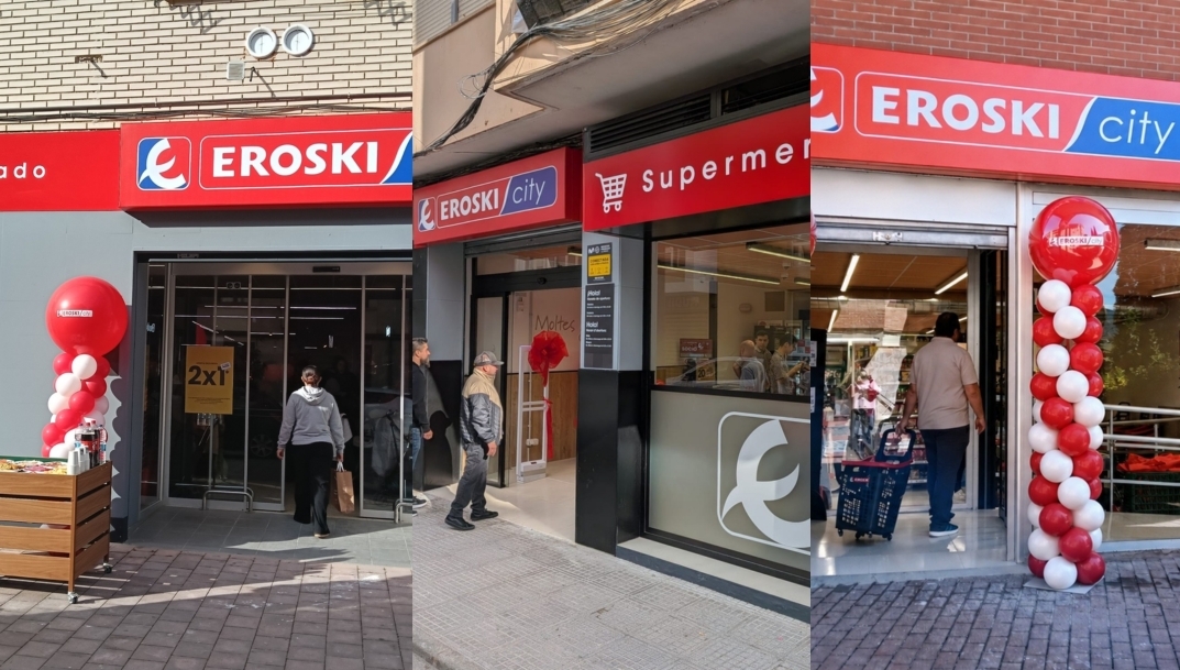 Eroski abre nuevas franquicias City en Navarra, Baleares y Guipúzcoa