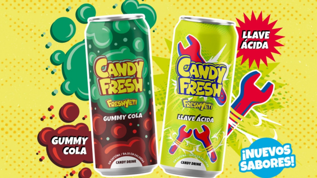 Eneryeti revela dos nuevos sabores de Candyfresh