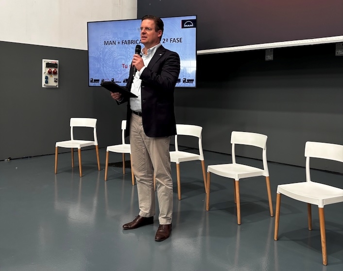 Christian Kohler, director comercial de Camiones de MAN Truck & Bus Iberia, señaló el propósito de MAN en convertirse en un socio global para sus clientes.