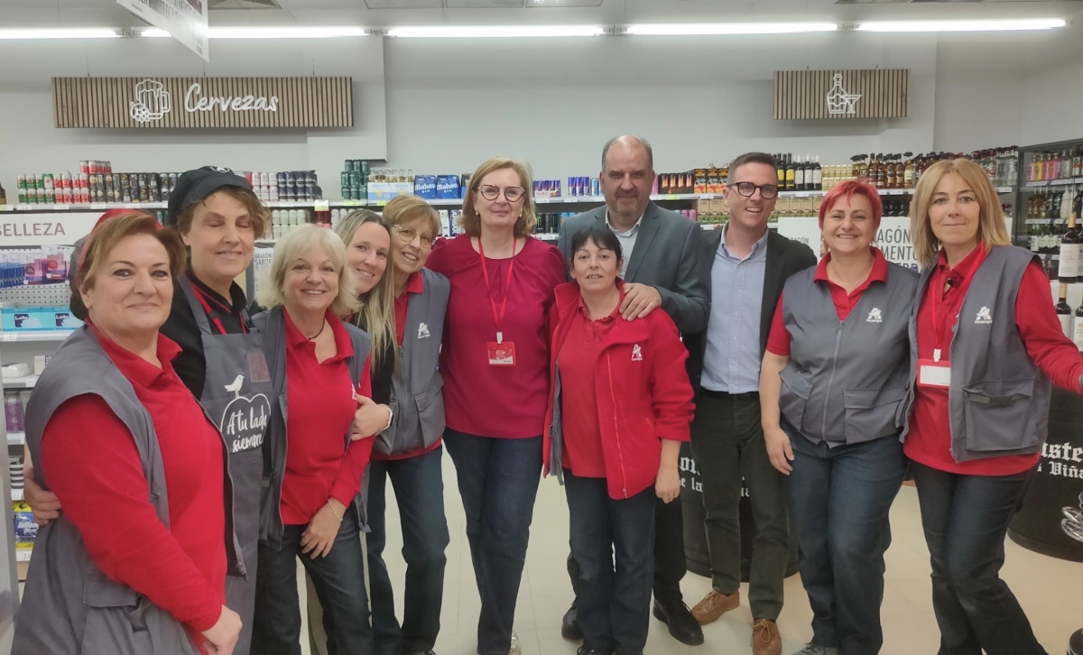 Alcampo invierte casi un millón de euros en la reforma de su supermercado de proximidad de Cariñena (Zaragoza)